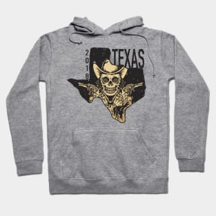 Texas Black Hoodie